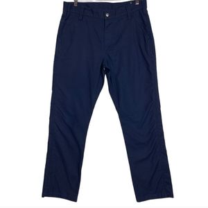 Carhartt Rugged Professional Series Relaxed Fit Work Pants Size 34x32 Navy